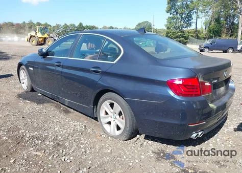 2013 BMW 528I xDrive z USA, uszkodzony, nr VIN WBAXH5C50DD112627